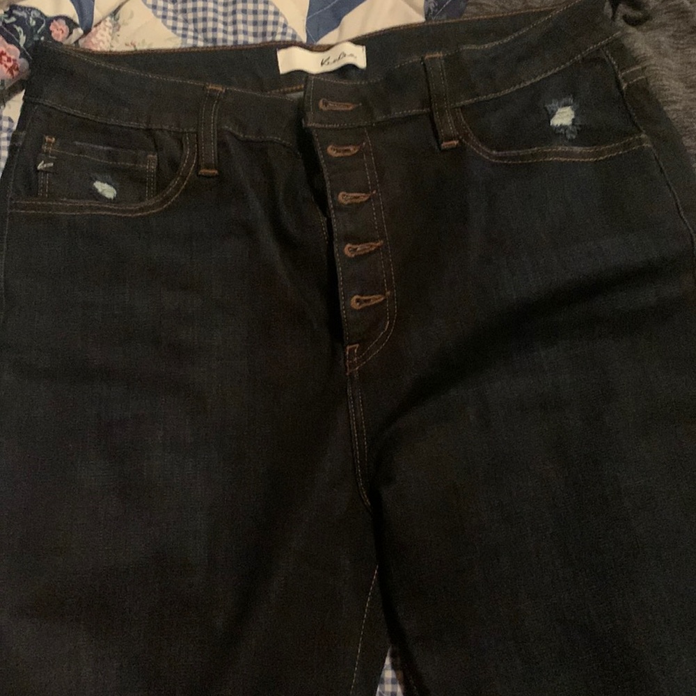 Brand new pair of Kancan without tags only tried on Size 13 Multi button skinny
